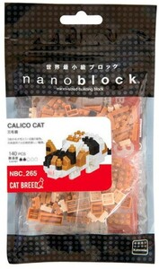 ■■送料込み■即決■ナノブロック キャットブリード 三毛猫 NBC_265 ■未使用・新品■２