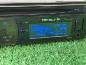 12　　　カロッツェリア　DEH-P650　CDプレイヤー　　MP3　フロント USB AUX　1Dサイズ　CDデッキ　