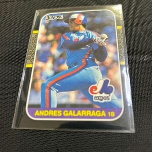 Donruss 1987 Andres Galarraga Montreal Expos No.303 