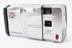 ★訳あり特上品★ オリンパス OLYMPUS CAMEDIA C-860L 液晶欠け有《シャッター・フラッシュOK！》★動作品★ #051 #41016168 #082