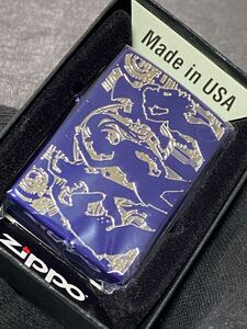 zippo DISC UP 2 BLUE 両面デザイン 希少モデル 2021年製 ディスクアップ ケース 保証書付き