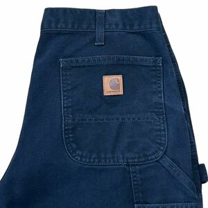 Carhartt カーハート ダックペインターパンツ W36 ブラック (D130)