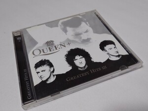 試聴済み 美品 中古CD QUEEN＋ GREATEST HITS Ⅲ〜フレディマーキュリーに捧ぐ〜Queen 1999年11月発売 長期自宅保管 CDケース色あせキズ有