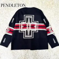 PENDLETON フリークスストア 別注 カーディガン ニット セーター 黒