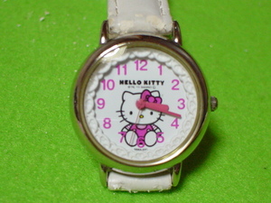珍品　デザイン　HELLO　KITTY　女性用腕時計　ホワイト