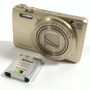 Nikon ニコン クールピクス COOLPIX S7000 コンパクトデジタルカメラ バッテリー付き●動作品