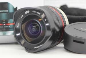 ★新品・未使用★ SAMYANG サムヤン F2.8 8mm UMC FISH-EYE II FUJI Xマウント #S999