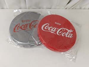 Coca-Cola コカコーラ キャップ型 看板 2個 ディスプレイ アメリカ雑貨 コレクション インテリア