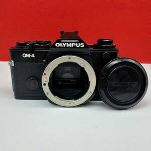 ▲ OLYMPUS OM-4 ボディ フィルムカメラ 一眼レフ 動作確認済 シャッター,露出計OK オリンパス