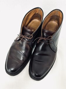 【送料込】Alden　オールデン　チャッカブーツ　【メンズ】26cm　ヒール3　ダークブラウン　通勤　革靴　おしゃれ　お出掛け　6446771