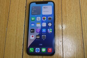 ★SIMフリー Apple iPhone12 Pro 256GBブルー 白ロムバッテリー89％アイフォーン点あり★50