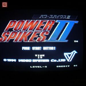 1円〜 ※ROMのみ ビデオシステム/VIDEOSYSTEM パワースパイクスII POWER SPIKES II MVS ネオジオ NEOGEO 動作確認済【20