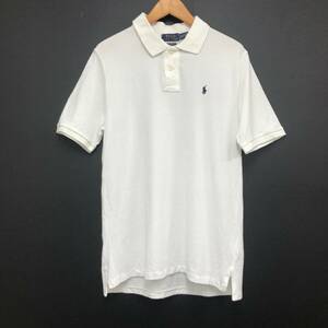 □POLO RALPH LAUREN 半袖ポロシャツ XL(18-20)170/88A 白 ポロラルフローレン メンズ ジュニア コストコ 複数落札同梱OK B240524-2