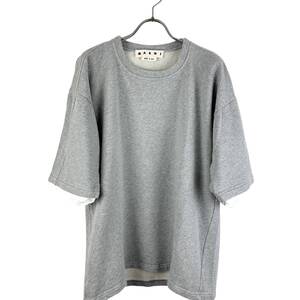 MARNI(マルニ）Second Layer Sleeve T Shirt 16SS (grey)