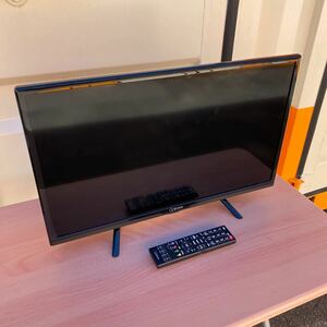 山善　QRIOM 24型ハイビジョン液晶テレビ　QRC-24S2K リモコン　B-CASカード 付　動作確認済　中古品