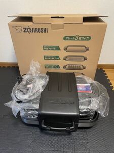 ZOJIRUSHI EA-GW30-XB ホットプレート やきやき たこ焼き 焼肉 平面プレート 象印 20年製 動作確認OK IH10546f