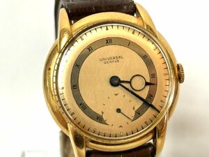 ☆UNIVERSAL GENEVE/ユニバーサルジュネーブ 手巻き　750/18K　腕時計　