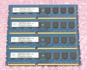 PC3-12800U(DDR3-1600)-8GB×4枚★合計32GB/Nanya