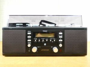 (EGG-1) TEAC ティアック LP-R550USB ターンテーブル/CD/カセット/レコードプレーヤー 多機能オーディオ 音響機器 @120 (10)