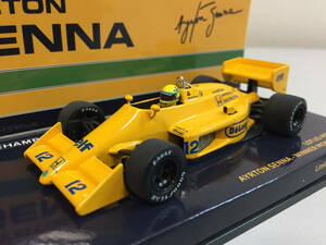 新品未開封 ロータスホンダ 99T No.12 モナコGP 1987 ウィナー アイルトン・セナ 1/43 ミニチャンプス