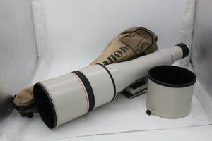 【返品保証】 キャノン Canon FD 800mm F5.6 L レンズ EH-150フード付き v2002