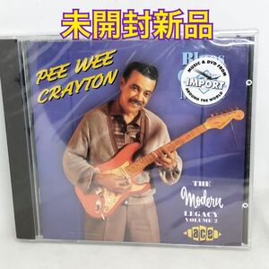 未開封新品　輸入盤　ピーウィークレイトン PEE WEE CRAYTON THE MODERN LEGACY VOL..2: BLUES GUITAR MAGIC UK盤