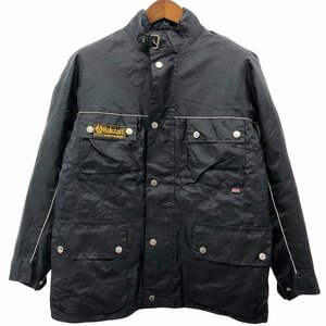 SALE// Belstaff ベルスタッフ ナイロンジャケット バイクウェア ユーロ ヨーロッパ古着 ブラック (メンズ L) O8168