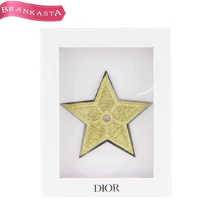 【美品】Christian Dior/クリスチャンディオール ピンバッジ スター 星型 ピンブローチ 2022限定 ノベルティ [NEW]★62AB41