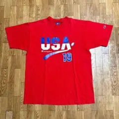 90s USA製 Champion Tシャツ バスケットボール L 古着