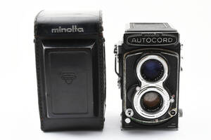 Minolta ミノルタ AUTOCORD III 3型 ROKKOR 1:3.5 f=75mm 二眼フィルムカメラ 現状品 #288