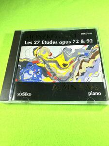 中古 CD)［アラン・ラエ］MOSZKOWSKI Les 27 Etudes opus 72 & 92 ALAIN RAES