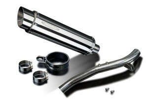 DELKEVIC スリップオンステンレスマフラー★TRIUMPH TIGER1050 2006-2012 350mm KIT300V