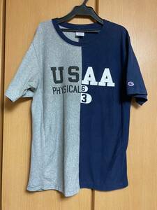 チャンピオン リバースウィーブ Tシャツ　USMA×NAAA　XL Champion REVERSE WEAVE T-SHIRT　古着