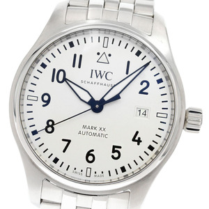 IWC SCHAFFHAUSEN IW328208 パイロットウォッチ マークXX デイト 自動巻き メンズ 良品 箱・保証書付き_845434