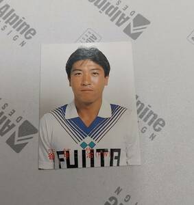 1988カルビーJリーグ 谷中治カード FUJITA NO.38