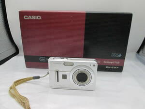 【★１円～★現状販売！】[M6974] デジタルカメラ CASIO EXILIM EX-Z57 カシオ コンパクトカメラ デジカメ ★電源入りました★