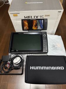 美品 ハミンバード ヘリックス G4N 15 インチ HELIX 魚探 バス釣り バスボート (検) メガ360 サイドイメージ 大型モニター　HUMMINBIRD