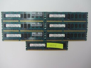 F/Hynix 2GB PC3-10600R 7枚セット/DDR3　メモリ/メモリー/06P38