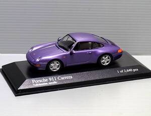 1/43　　ミニチャンプス　ポルシェ911　カレラ　1993年　