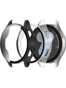 2枚セッ】For Galaxy Watch 7 44mm ケース フィルム+PCフレーム 一体型 Mosasa Galaxy Watch 7 44mm 用