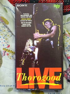 George Thorogood & The Destroyers Live ( VHS) 