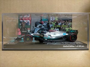 値下げ 海外別注品 PMA 1/43 メルセデスAMG ペトロナス F1 W13 G.ラッセル No.64 2022 ブラジルGP 初ウィナー 限定444台