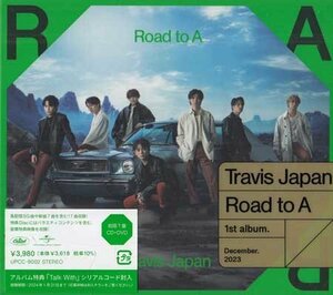 ◆未開封CD+DVD★『Road to A 初回T盤 / Travis Japan』トラビス・ジャパン 宮近海斗 中村海人 七五三掛龍也 川島如恵留 吉澤閑也★1円