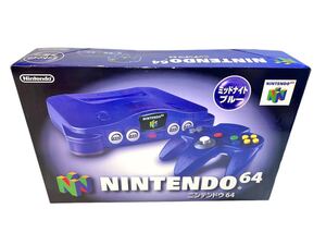 極美品　ニンテンドー64 本体　ミッドナイトブルー NINTENDO64