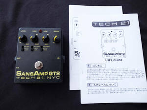 SANSAMP GT2 TECH21 アンプシミュレーター エフェクター