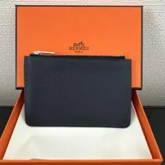 ‼️‼️‼️早い者勝ち‼️‼️‼️HERMES コンスタンス　スリム　コインケース　ネイビー