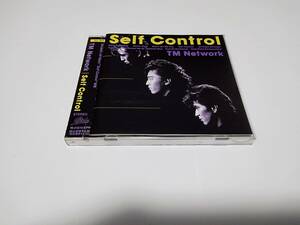 ●TM NETWORK！「SELF CONTROL」完品 帯あり TMN 小室哲哉 宇都宮隆 木根尚登 80