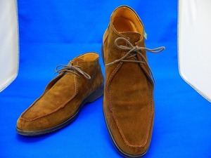 パラブーツ Paraboot 美しい足元を演出 BEAMS F別注レースアップ靴チャッカブーツ7.5 26.0cmドレスシューズ 茶