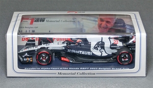 F1速報特注品　アルファタウリ AT04 ホンダ RBPT（No.22/角田裕毅）2023ベルギーGP　*1/43 スケール　*未開封品　　*06