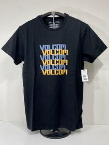 VOLCOM ボルコム AF512108BLK メンズ Sサイズ 半袖Tシャツ デザインプリントティー PrintTee ブラック 黒色 ヴォルコム 新品 即決 送料無料